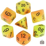 Accessoire de jeu : dés lumineux pour ambiance nocturne