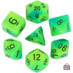 Lumineux dés de jeu pour des campagnes épiques de JDR