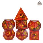 Set de dés inspirés de la Lune, pour une expérience ludique