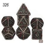 Dés en métal pour Donjons et Dragons
