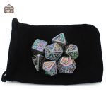 Dés de jeu en métal, collection JDR