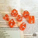 Dés de JDR transparents, parfaits pour tous les joueurs