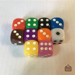 Dés à jouer aux teintes joyeuses pour tous les styles de jeu