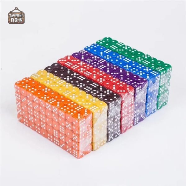 Dés colorés idéaux pour les jeux de plateau et de dés