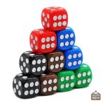 Dés à jouer aux couleurs variées pour des expériences uniques