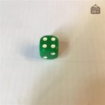 Dés colorés pour jeux de société et loisirs créatifs
