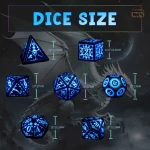 Dés LED décoratifs pour soirées jeux d’hiver