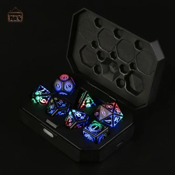 des-led-rechargeables-1 Dés LED Rechargeables aux couleurs vives et lumineuses