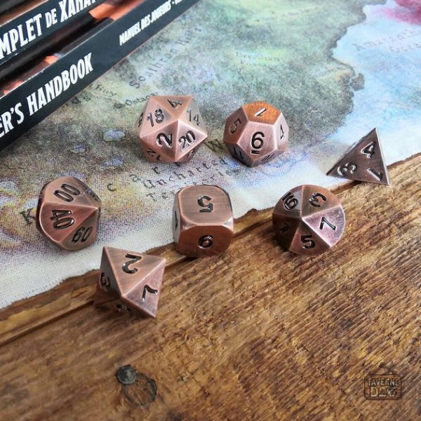 Dés en métal pour un lancer parfait