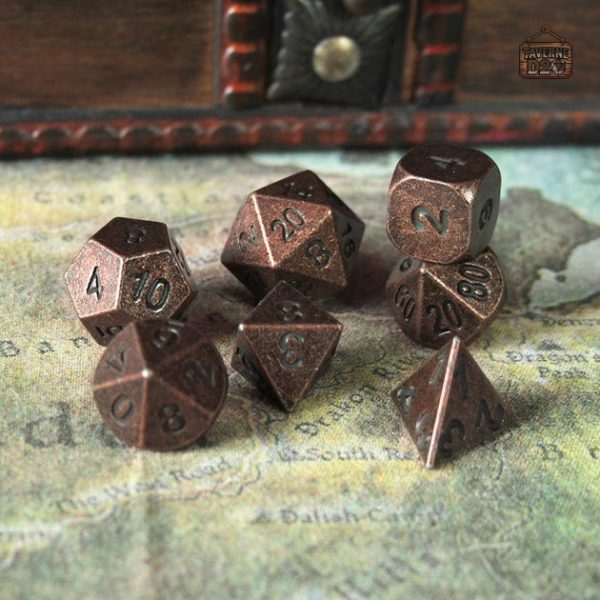 Dés en métal pour des parties de jeux mémorables