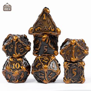 Set de dés en métal - L'appel de Cthulhu
