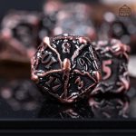 Kit de dés en métal inspiré par Cthulhu