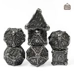 Dés en métal pour amateurs de L'appel de Cthulhu