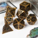 Set de dés en métal - Chaines du Dragon