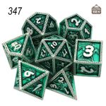 Dés en métal Dragon, jeu de dés original et élégant