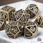 Set de dés métal écrou