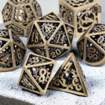 Dés métalliques pour les amateurs de jeux