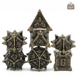 Dés en métal, accessoires pour jeux stratégiques