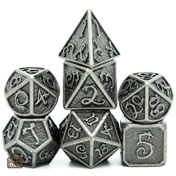 Dés en métal pour les passionnés de dragons