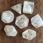 Jeu de dés nuageux, idéal pour les soirées ludiques