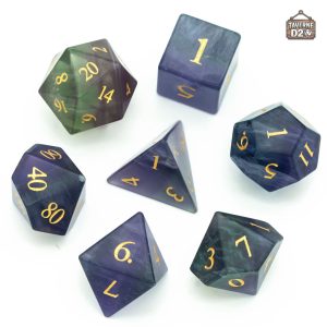 Jeux de dés en pierre uniques