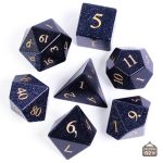 Dés en pierre, style tacheté pour une expérience de jeu originale