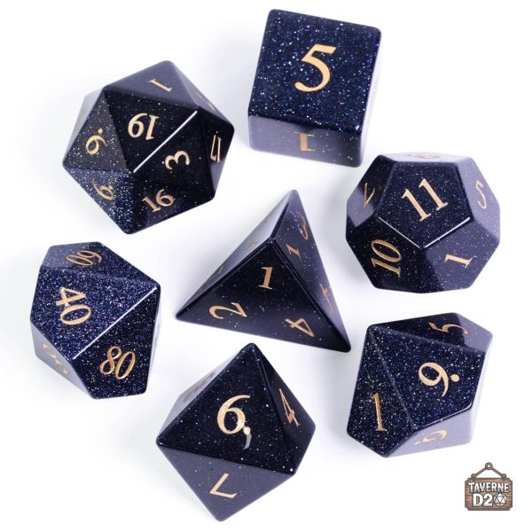 Dés en pierre, style tacheté pour une expérience de jeu originale