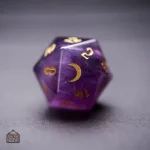 Dés en Améthyste pour une expérience de jeu unique