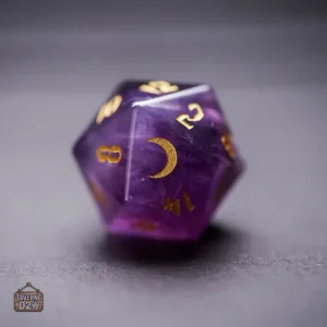 Dés en Améthyste pour une expérience de jeu unique