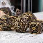 Dés Squelette, accessoire de jeu en métal