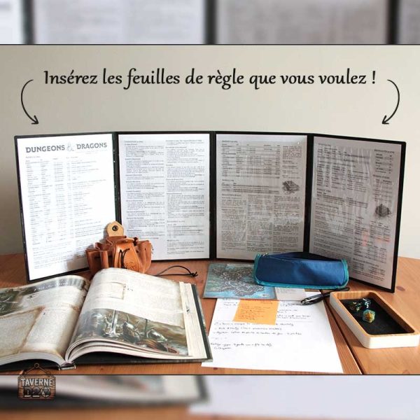 Écran de jeu inspiré de Cthulhu pour MJ