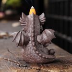 Encensoir céramique dragon, idéal pour l'ambiance zen