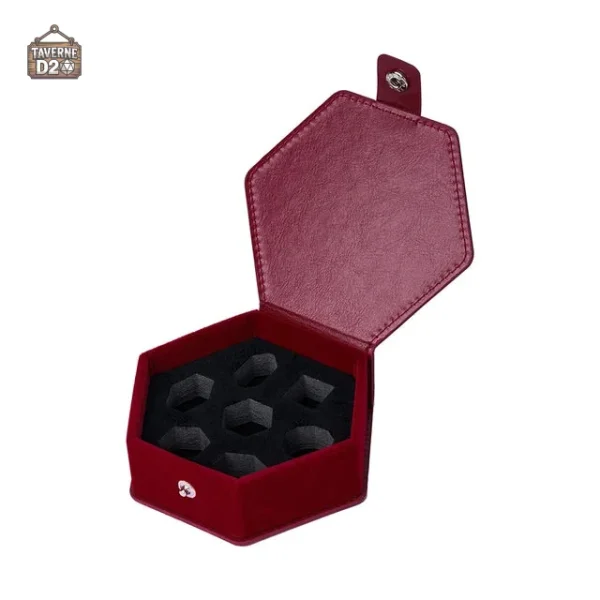 Étui à dés en cuir pour jeux de rôle