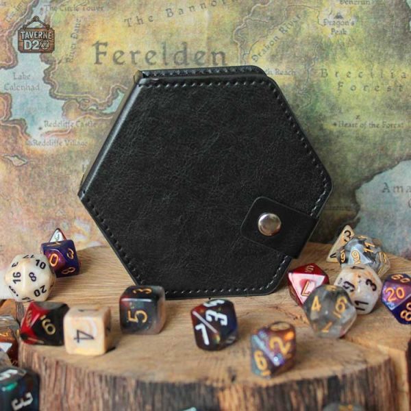 Étui à dés de JDR, rangement stylé et fonctionnel