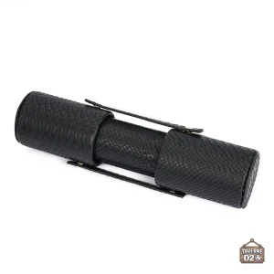 Rangement en cuir pour accessoires de JDR