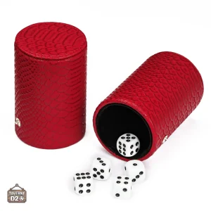 Étui de rangement en cuir pour jeux de société