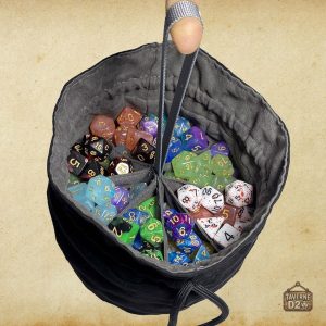 Sac à dés élégant et fonctionnel pour les joueurs