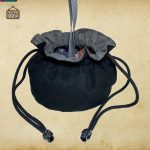 Accessoire de jeu : grand sac à dés avec poches