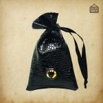 Accessoire de jeu : bourse à dés dragon pratique