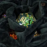 Sac à dés en flanelle pour collectionneurs