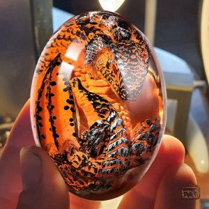 Décoration Œuf Dragon Elémentaire pour intérieur