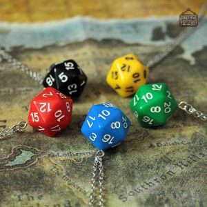 Goodies D20, pendentif original pour les passionnés de jeux de rôle