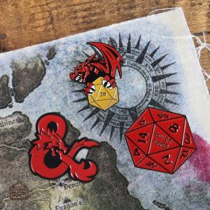Pins Donjon et Dragon - Accessoire de jeu