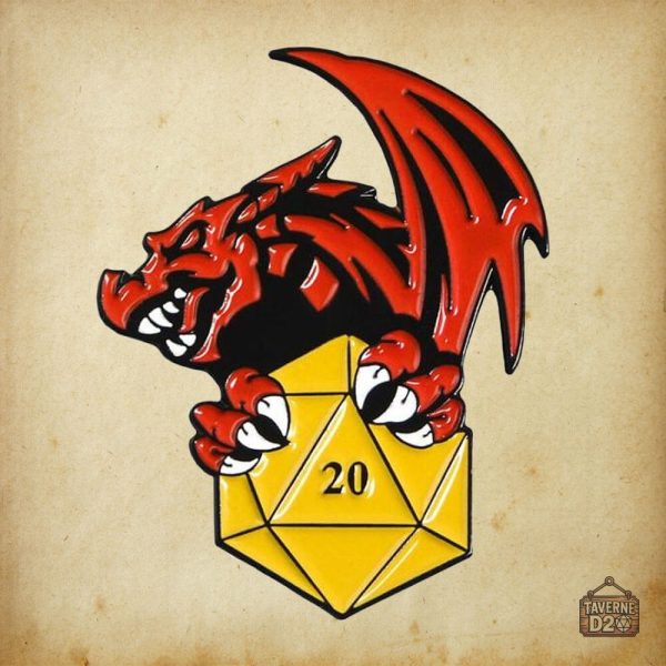 Pins inspirés de l'univers Donjon et Dragon