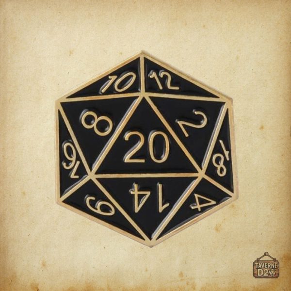 Pins thématiques de jeux de rôle fantasy