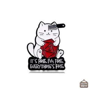 Variété de pins Fumble Cat, accessoire tendance pour les fans de chats