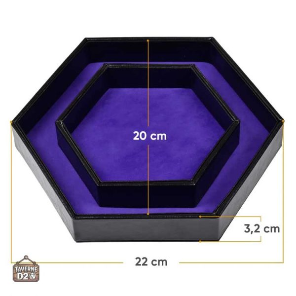Piste de dés 2 en 1, parfait pour les amateurs de jeux