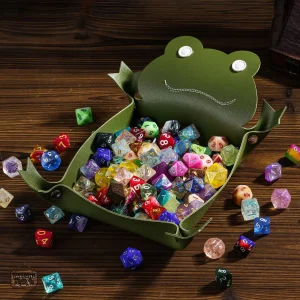 Piste de dés grenouille pour des jeux amusants en famille