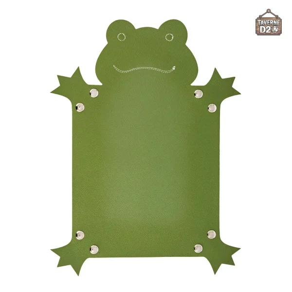 Accessoire de jeu Piste de dés sur le thème des grenouilles