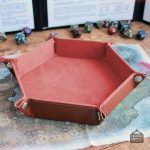 Piste hexagonale pour dés, idéale pour les amateurs de jeux